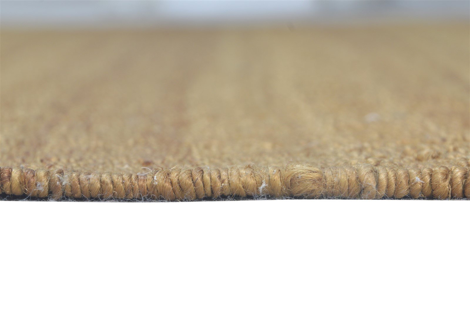 6' X 8' Rug Hemp Beige Modern Flatweave Scandinavian Solid Room Size Carpet 7865065930901