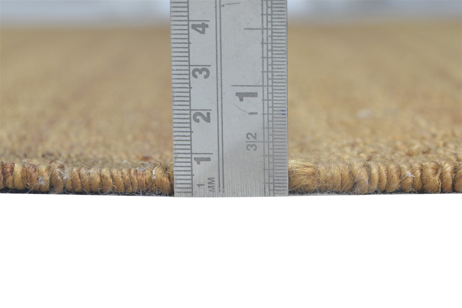 6' X 8' Rug Hemp Beige Modern Flatweave Scandinavian Solid Room Size Carpet 7865065930901