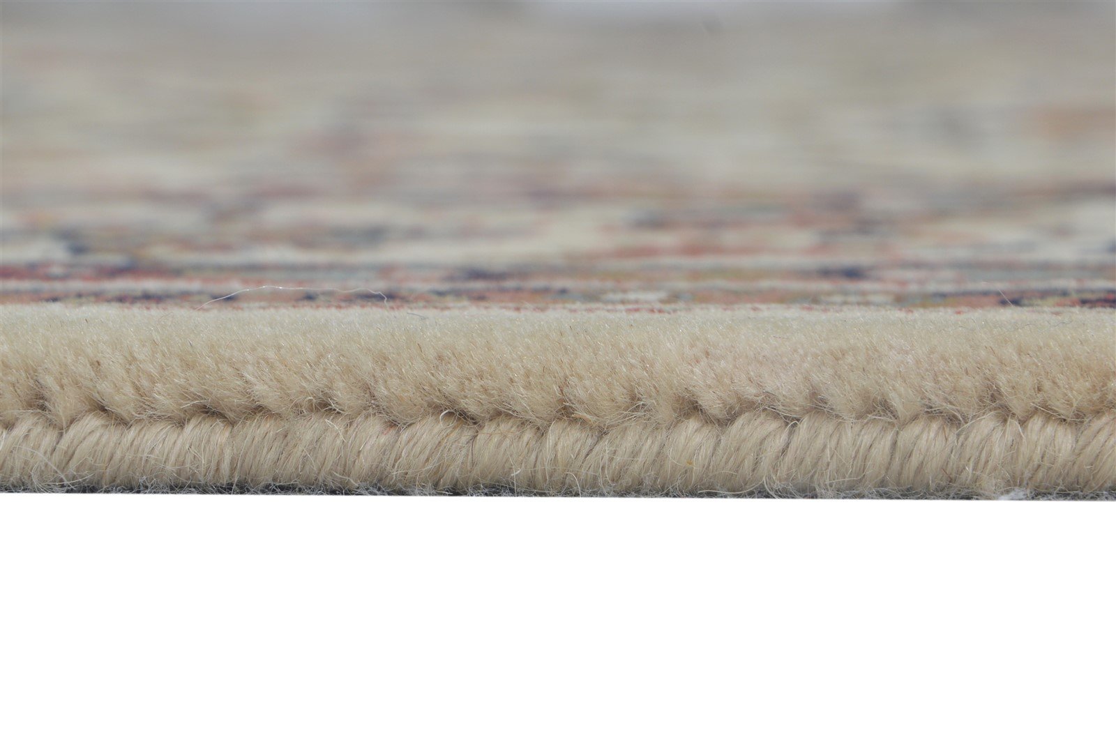 6' X 8' Rug Wool Beige Persian Hand Knotted Kashan Oriental Room Size Carpet 7864658919573
