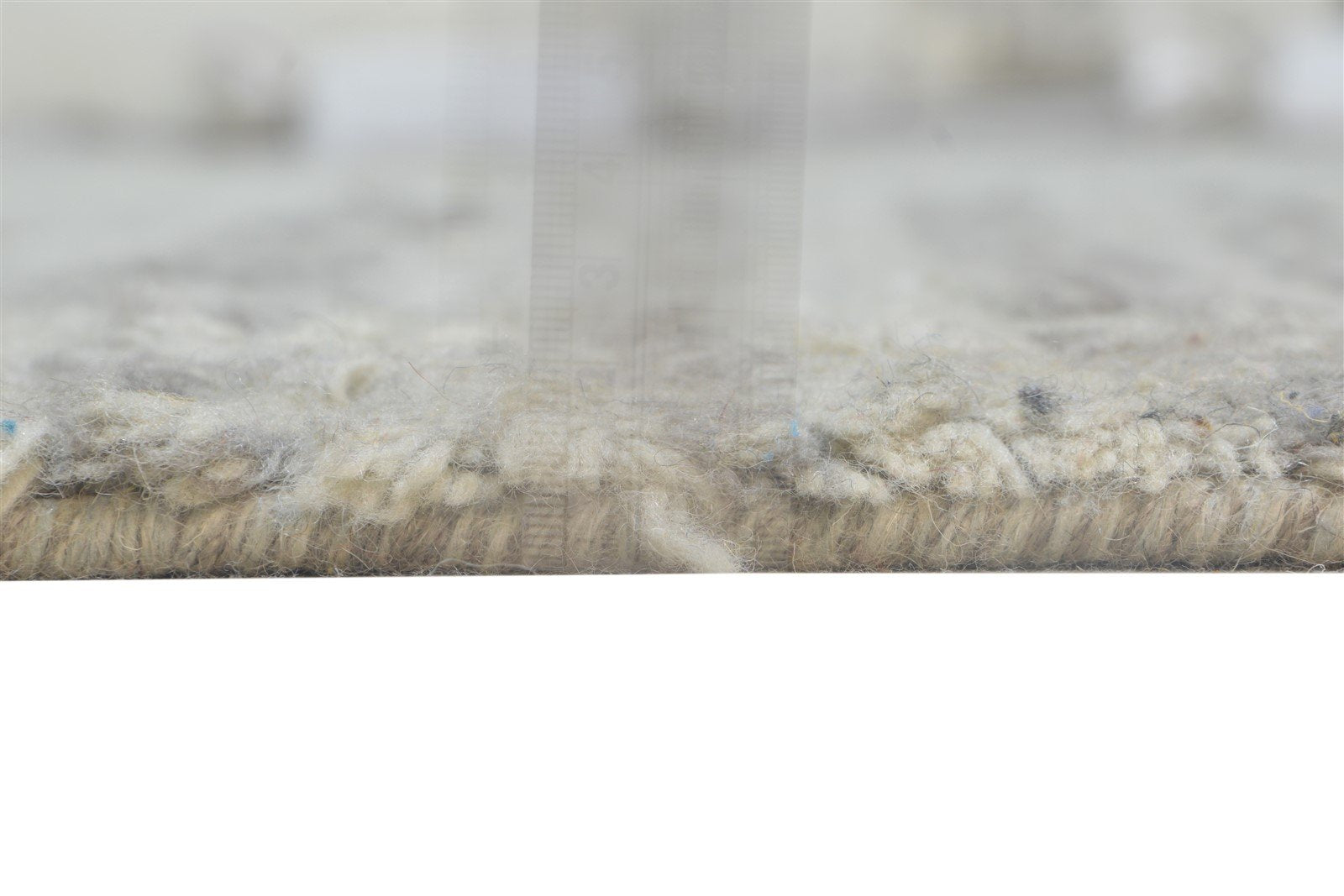 6' X 8' Rug Wool Grey Modern Hand Knotted Scandinavian Abstract Room Size Carpet 7864313151637