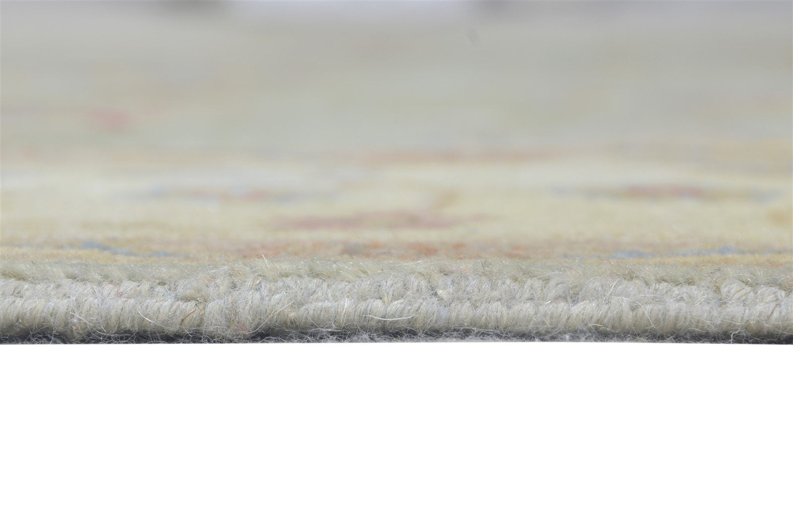 6' X 8' Rug Wool Grey Persian Hand Knotted Oushak Oriental Large Carpet 7864603017365