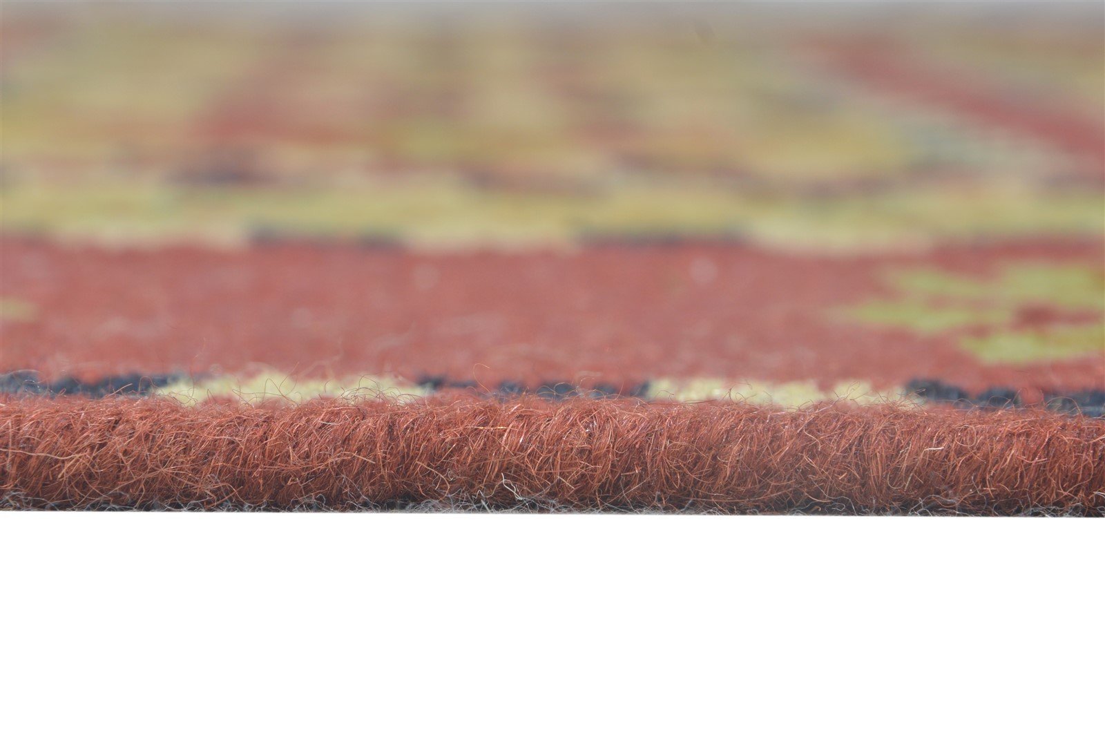 6' X 8' Rug Wool Rust Southwestern Dhurrie American Tribal Room Size Carpet 7865050366101