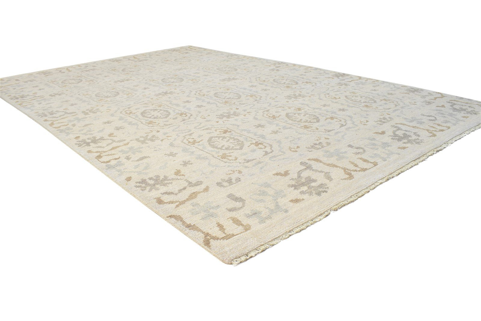 6' X 9' Rug Silk Sage Persian Hand Knotted Bokhara Oriental Room Size Carpet 7864802771093