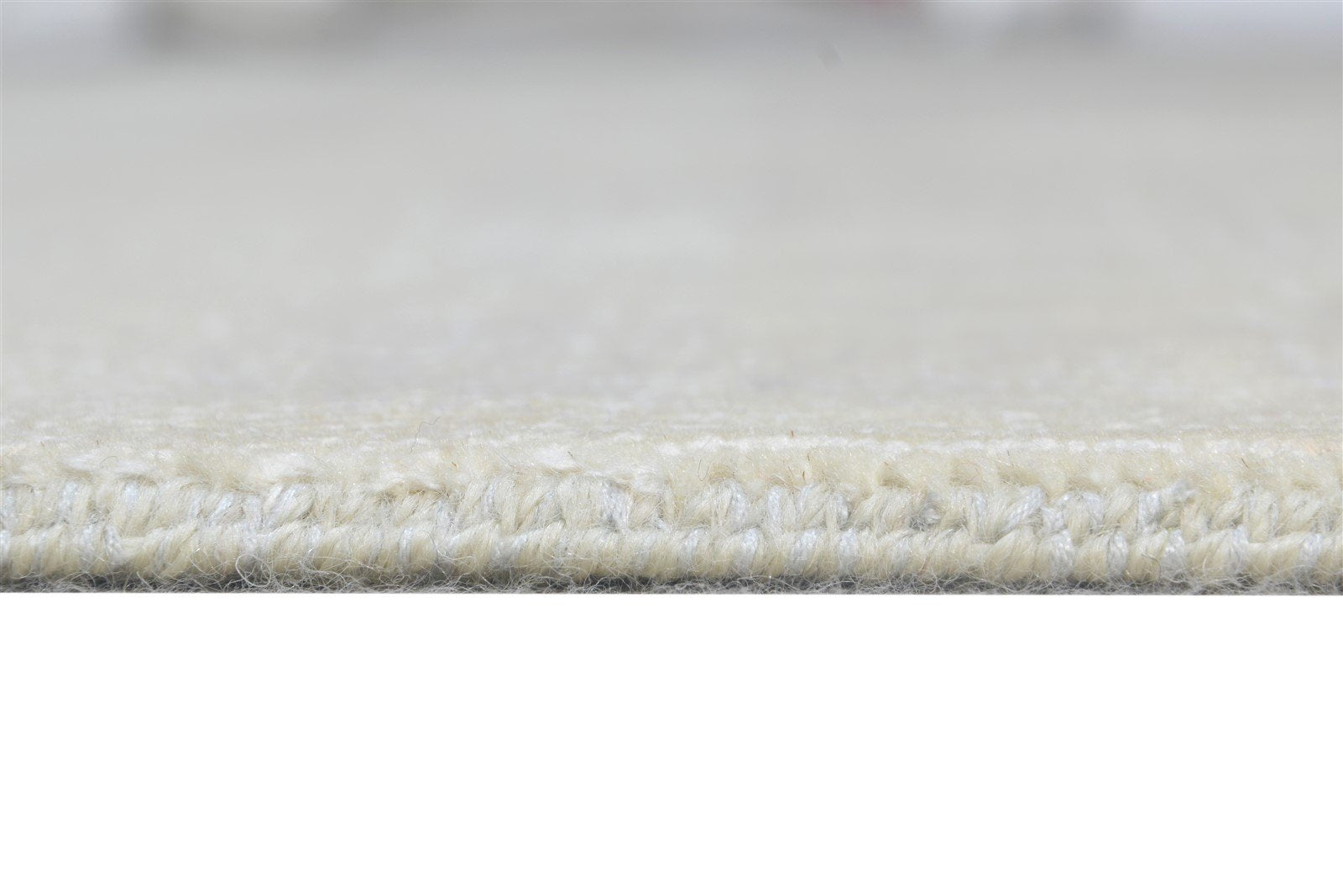 6' X 9' Rug Wool Beige Modern Hand Knotted Agra Grass Trellis Large Carpet 7864606949525