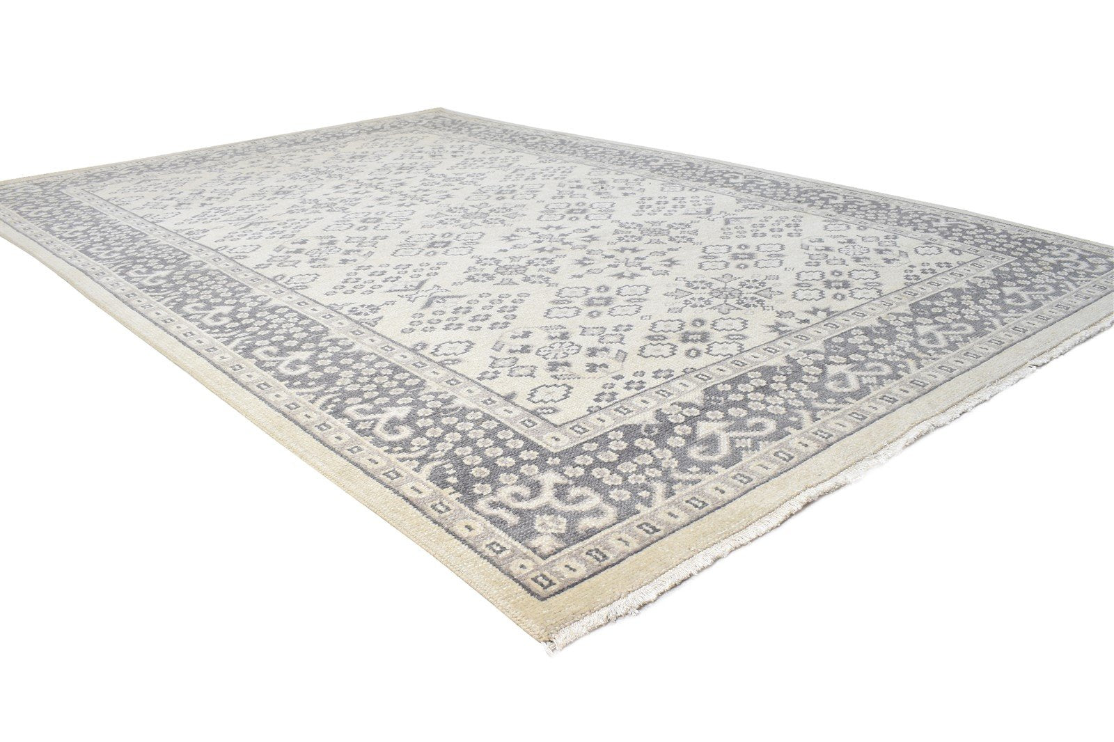 6' X 9' Rug Wool Beige Persian Hand Knotted Bokhara Oriental Room Size Carpet 7864797134997
