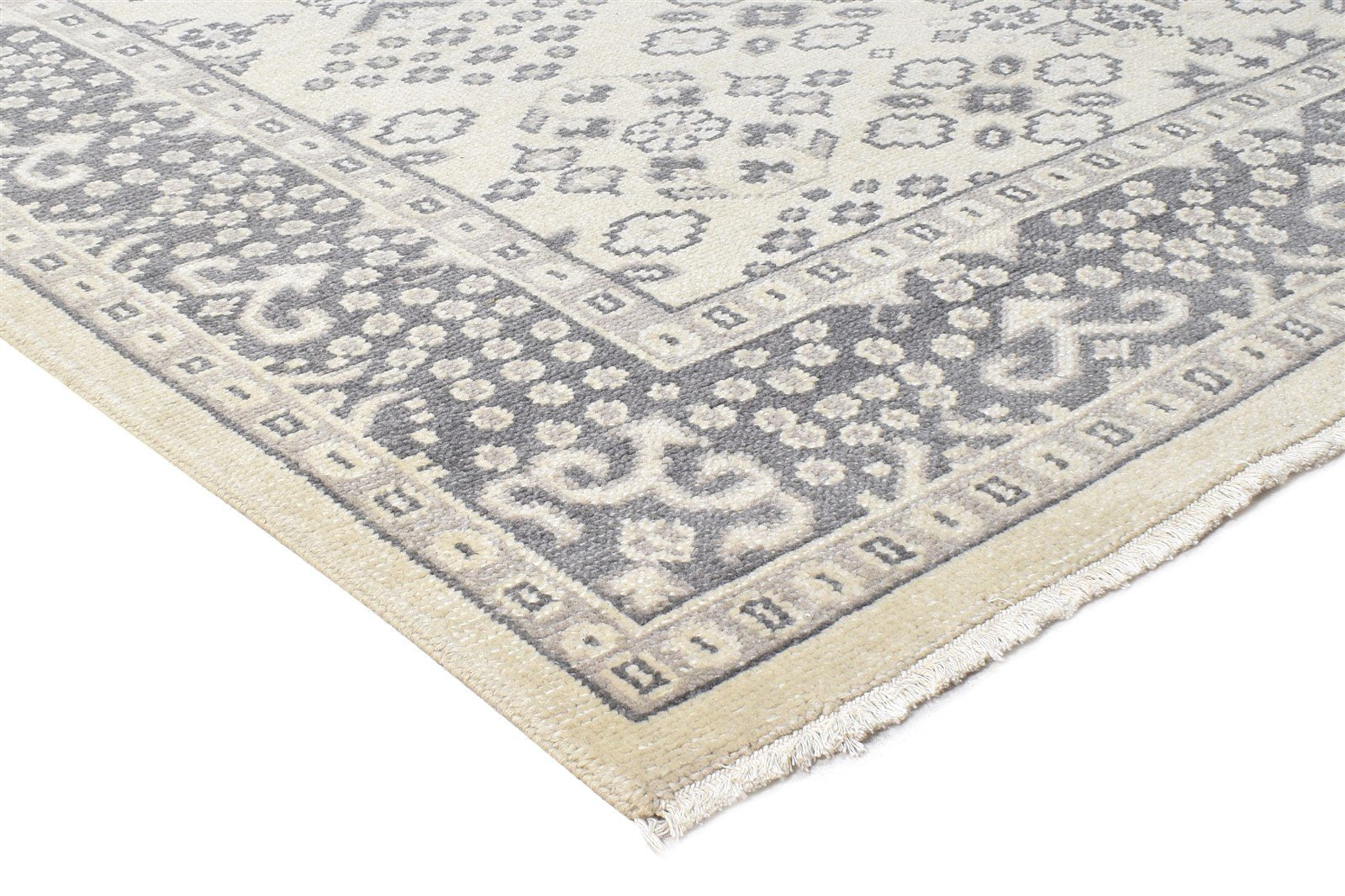 6' X 9' Rug Wool Beige Persian Hand Knotted Bokhara Oriental Room Size Carpet 7864797134997