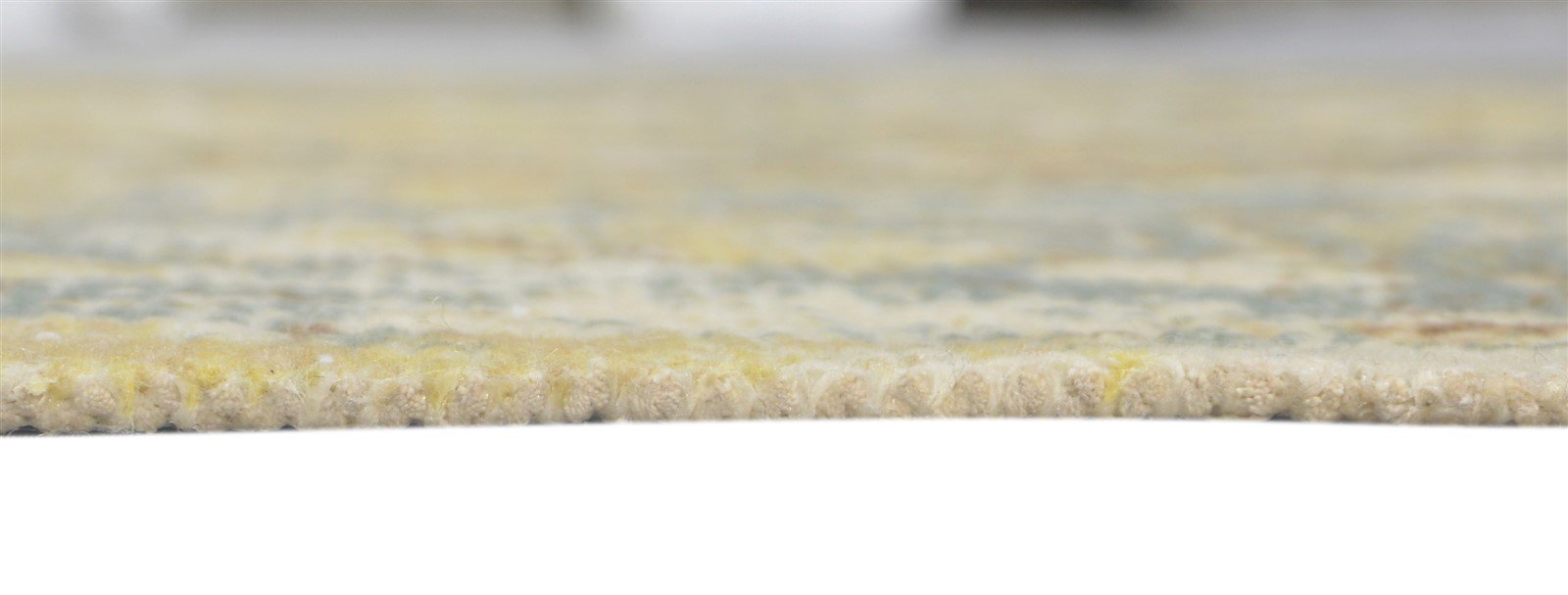 Fawn 6' X 9' Rug Wool Beige Persian Hand Knotted Kazak Distressed 7864082399381