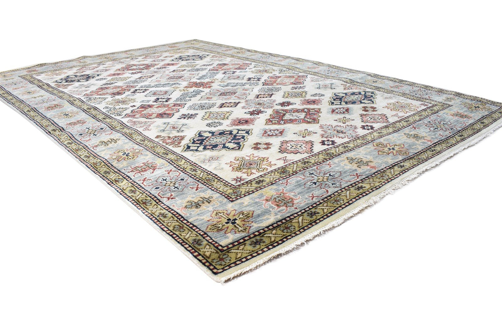 6' X 9' Rug Wool Beige Persian Hand Knotted Oushak Oriental Room Size Carpet 7864998527125