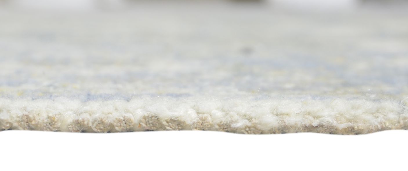 6' X 9' Rug Wool Blue Persian Hand Knotted Kazak Distressed Room Size Carpet 7860675903637