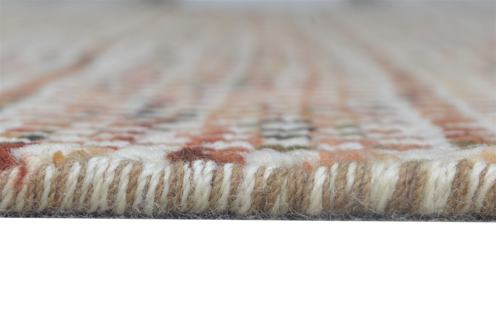 6' X 9' Rug Wool Brown Modern Hand Knotted Agra Grass Trellis Large Carpet 7865147719829