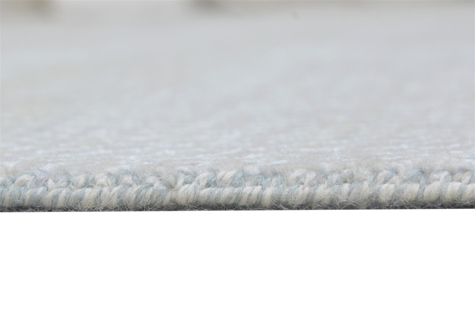 6' X 9' Rug Wool Grey Modern Hand Knotted Agra Grass Trellis Large Carpet 7864620417173