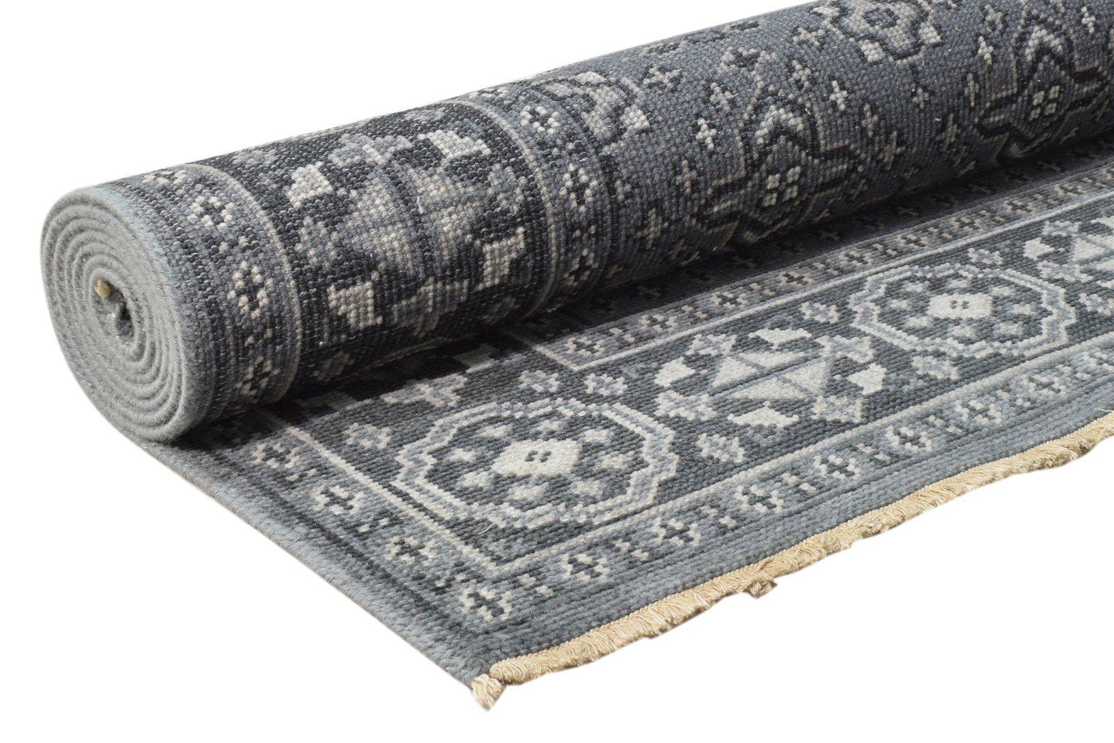 6' X 9' Rug Wool Grey Persian Hand Knotted Kazak Oriental Room Size Carpet 7860676591765