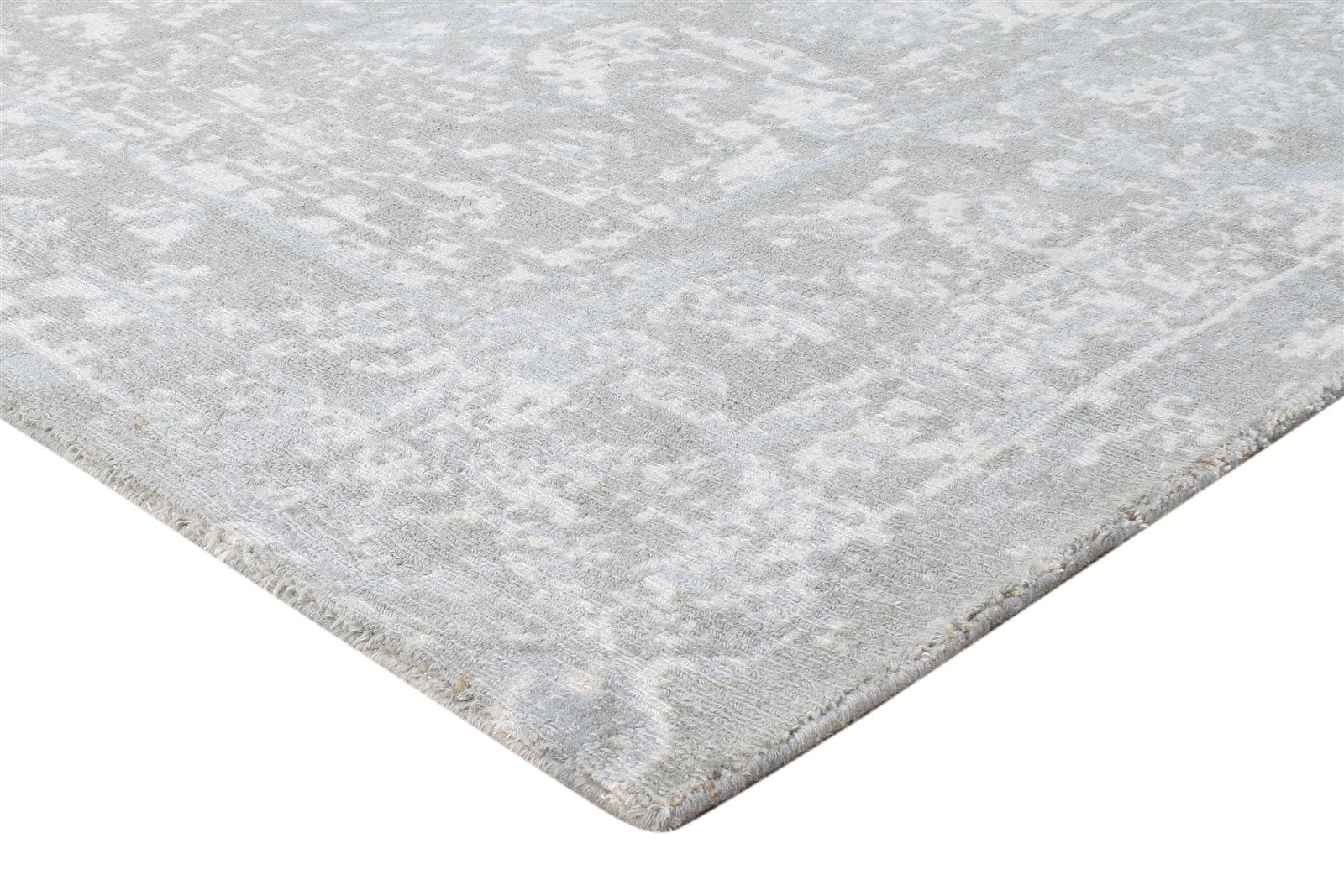 6' X 9' Rug Wool Grey Transitional Hand Tufted Oriental Modern Room Size Carpet 7864628117653