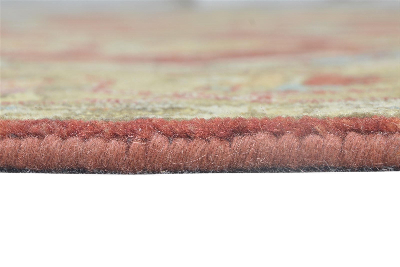 6' X 9' Rug Wool Rust Persian Hand Knotted Kashan Oriental Room Size Carpet 7865000198293