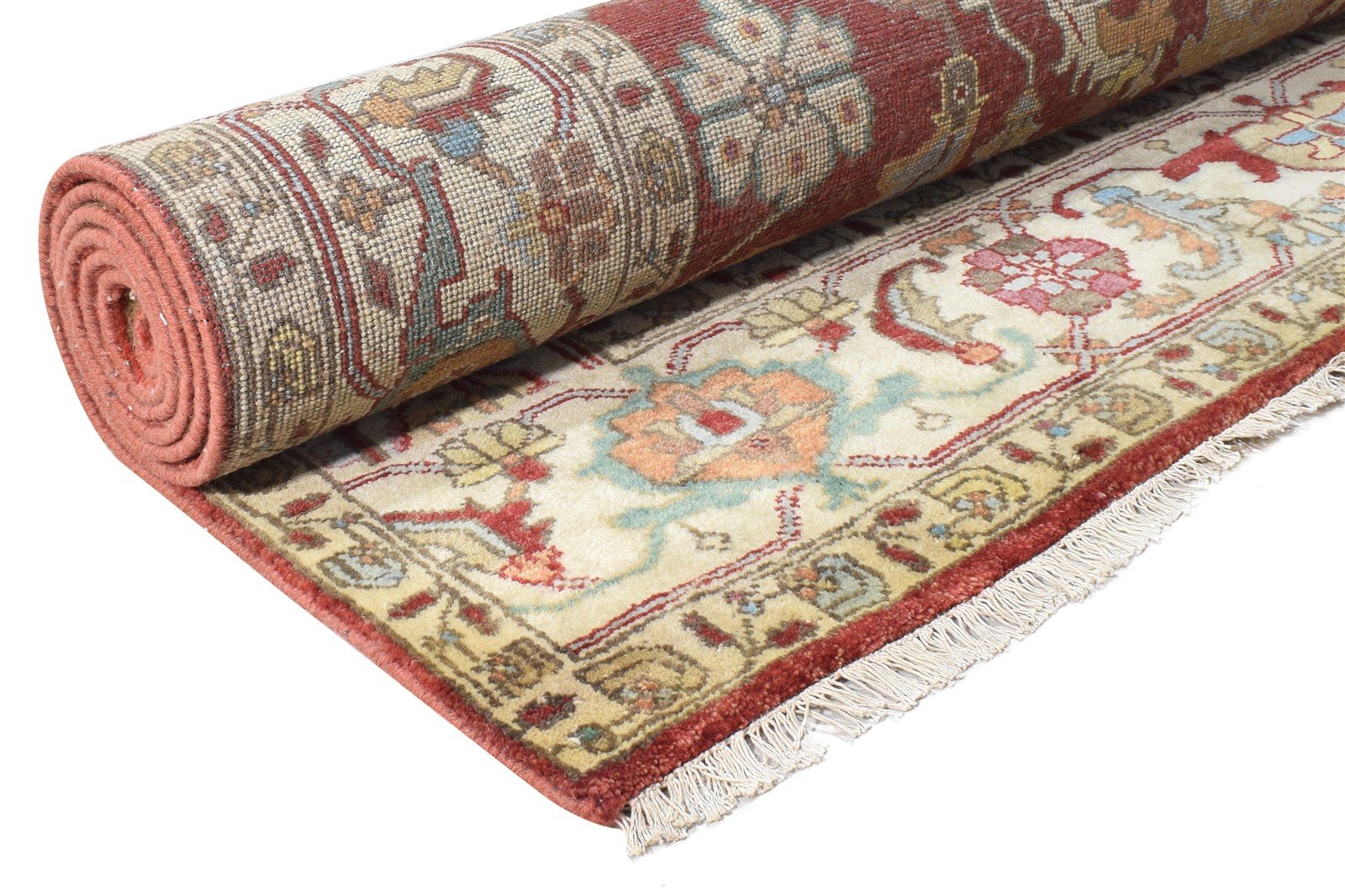 6' X 9' Rug Wool Rust Persian Hand Knotted Oushak Oriental Room Size Carpet 7864999641237
