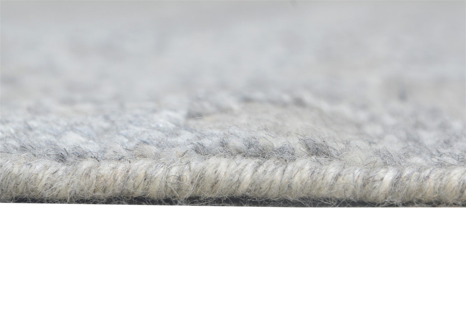 6' X 9' Rug Wool Silk Grey Modern Hand Knotted Scandinavian Floral Large Carpet 7864625791125