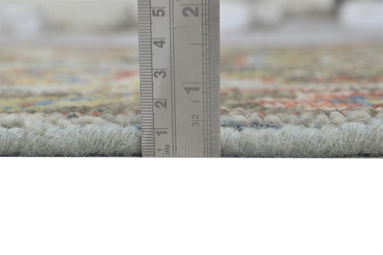 Hand Knotted Grey Wool Rug 4' X 6' Persian Kazak Oriental Room Size Carpet Area Rug
