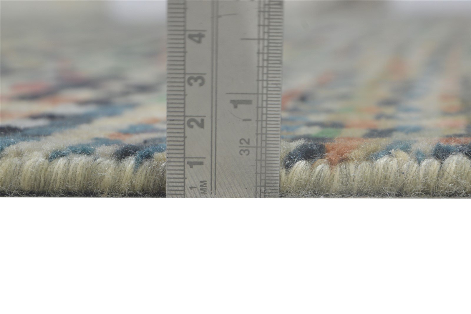 Wool Green Rug 9' X 12' Modern Hand Knotted Indian Abstract Large Carpet Area Rug