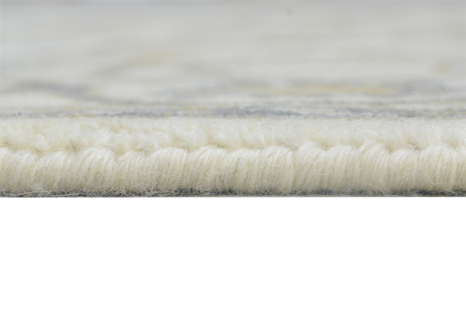 Wool Cream Rug 4' X 6' Persien Hand Knotted Oushak Oriental Room Size Carpet Area Rug