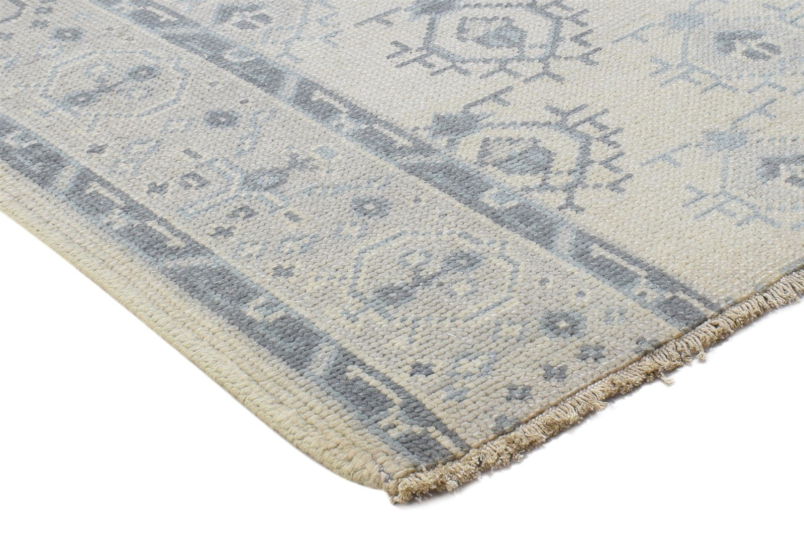 Hand Knotted Sand Wool Rug 2'6 X 3' Persian Bokhara Oriental Small Carpet Area Rug