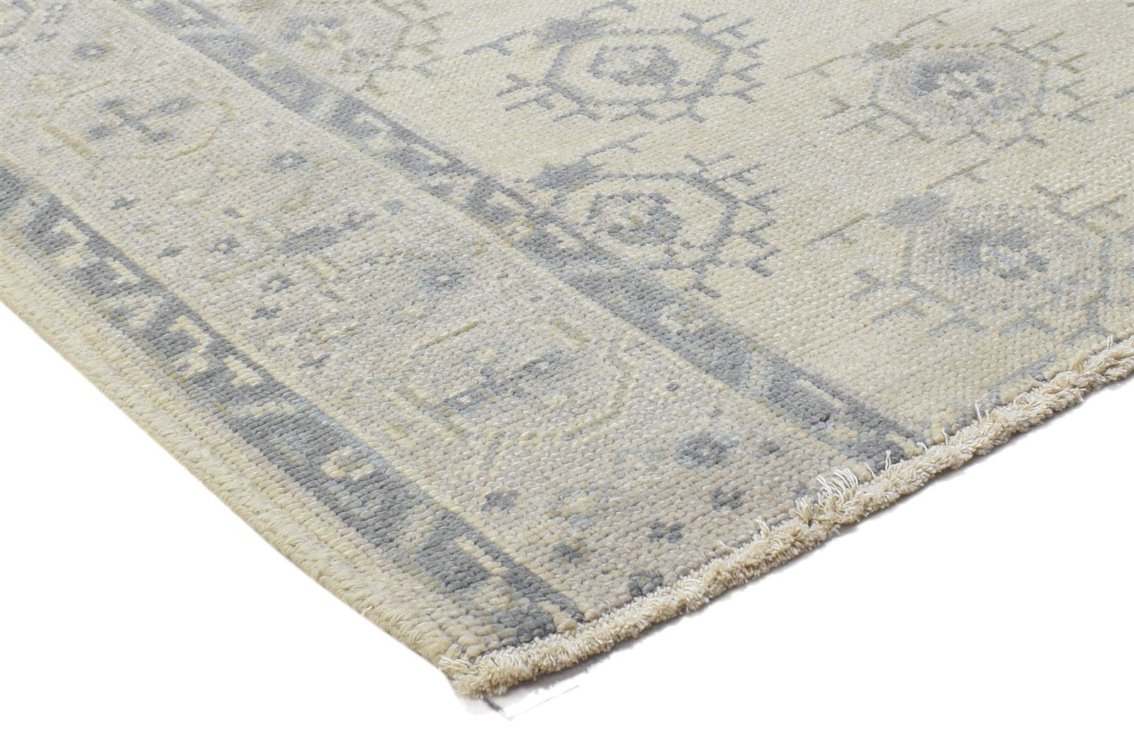 Wool Sand Rug 2'6 X 3' Persian Hand Knotted Bokhara Oriental Small Carpet Area Rug