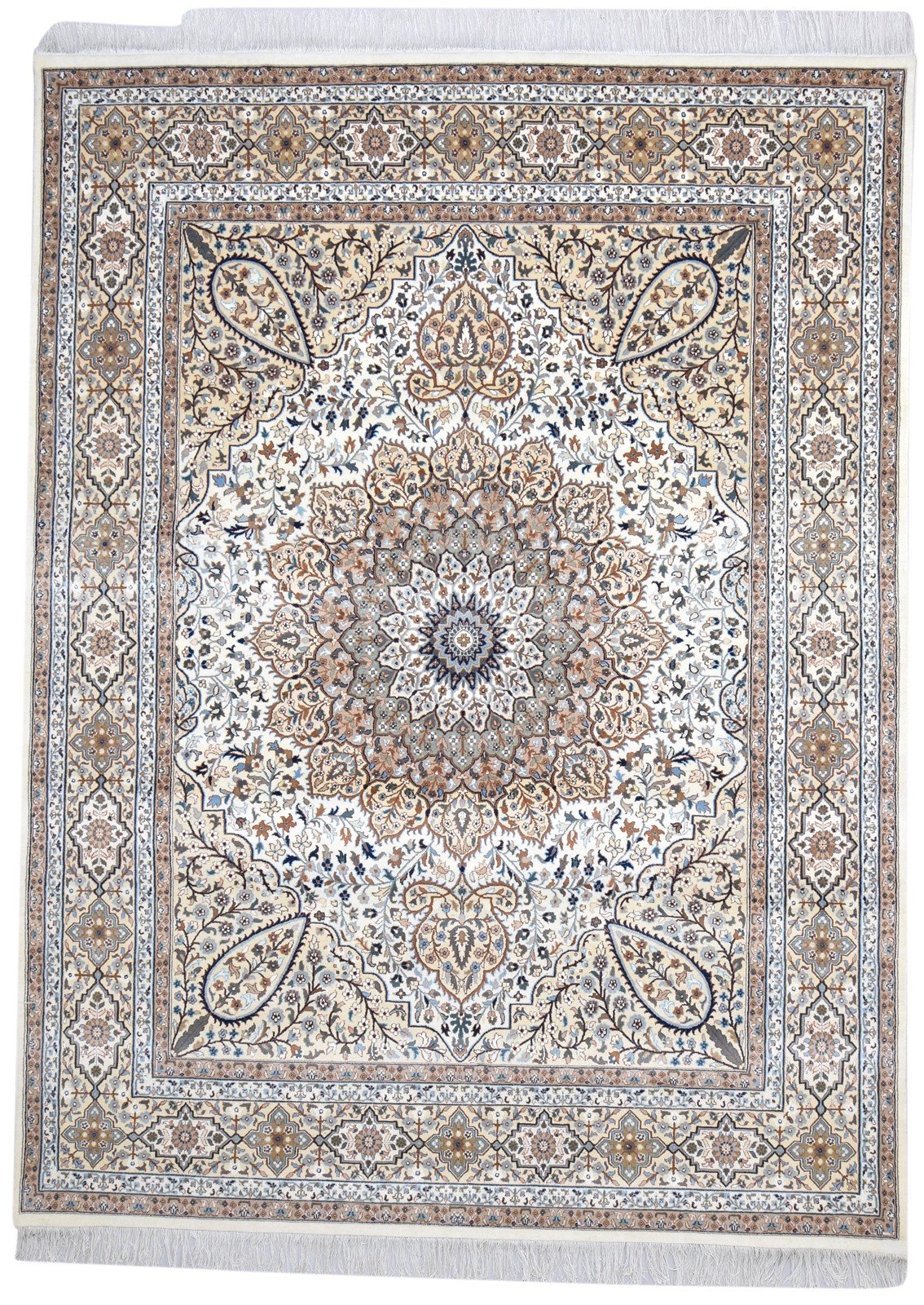 8' X 11' Rug Wool Grey Persien Hand Knotted Bijar Oriental Large Carpet Area Rug
