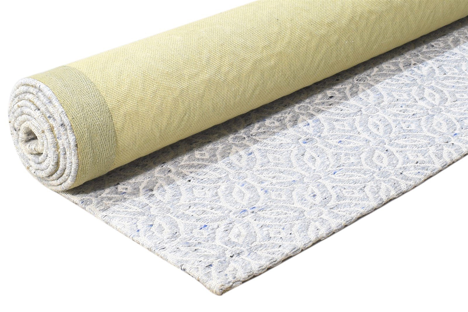 Silver Jacquard Rug 5X7 Modern Jacquard Loom Scandinavian Floral Room Size Area Rug