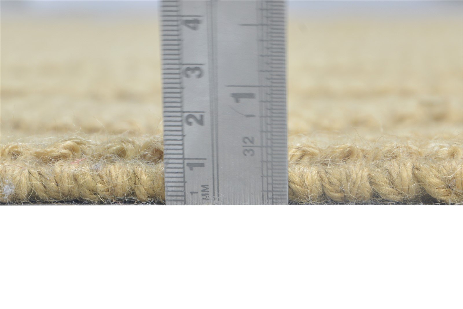 Jute Yellow Rug 5' X 8' Modern Dhurrie Scandinavian Geometric Room Size Carpet Area Rug