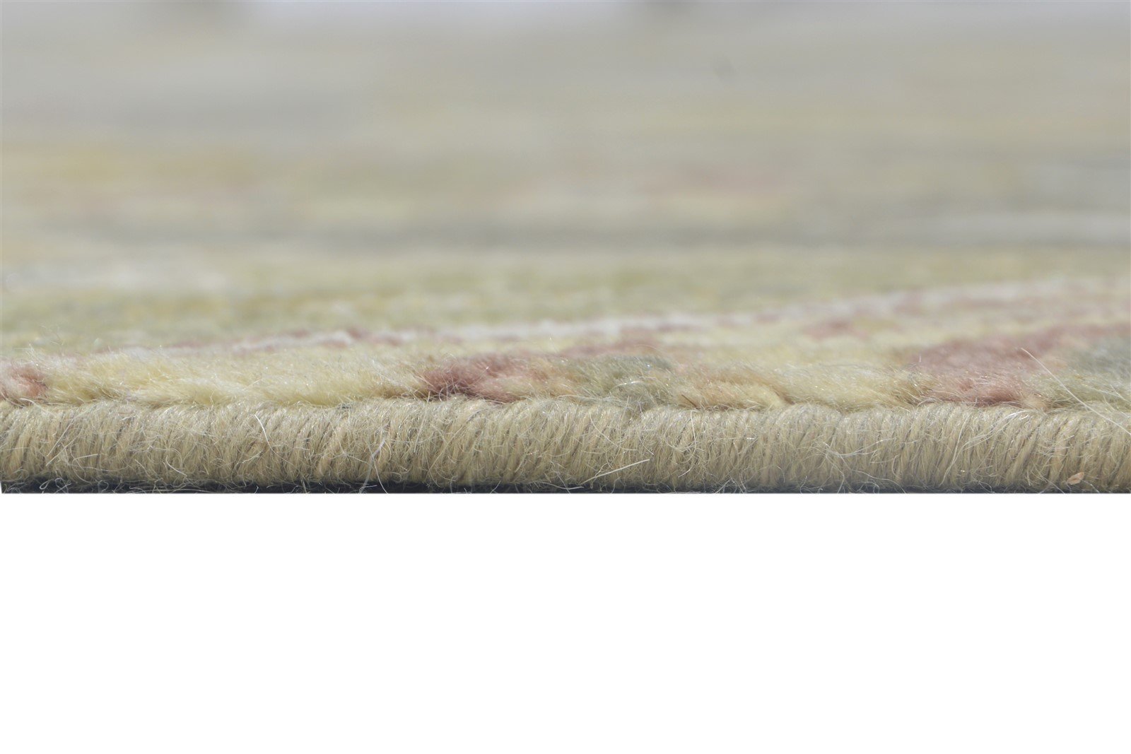 Wool Brown Rug 8' X 9' Persian Hand Knotted Oushak Oriental Large Carpet Area Rug