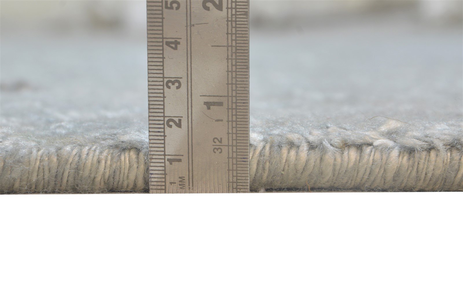 Wool Grey Rug 5' X 7' Modern Hand Knotted Moroccan Damask Room Size Carpet Area Rug