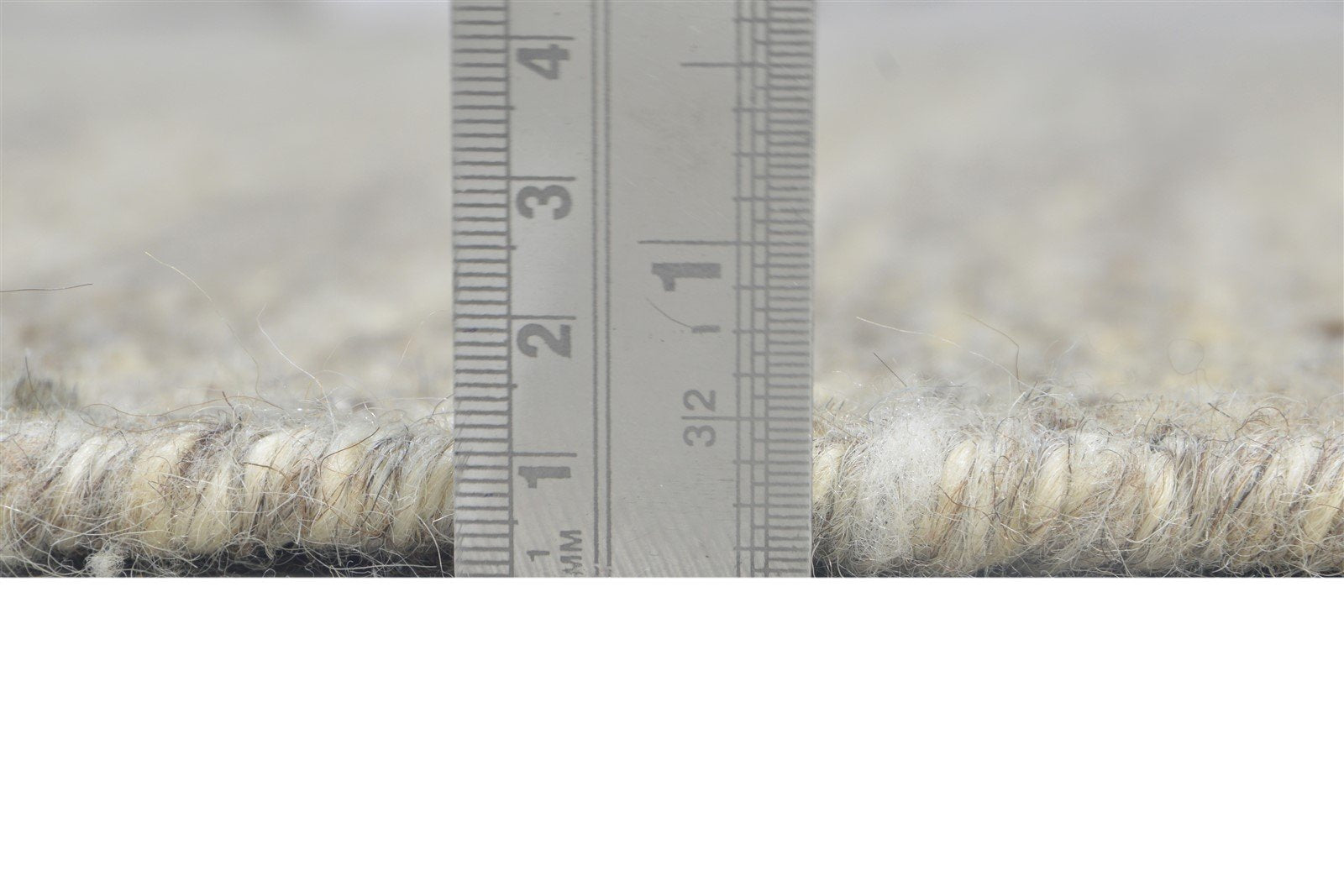 Annaliese Hand Woven Grey Wool Rug 5' X 7' Modern Scandinavian Striped   7864793071765