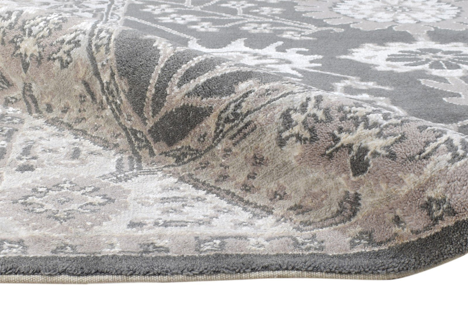 Wool Charcoal Rug 5' X 8' Persian Hand Knotted Oushak Oriental Room Size Carpet Area Rug