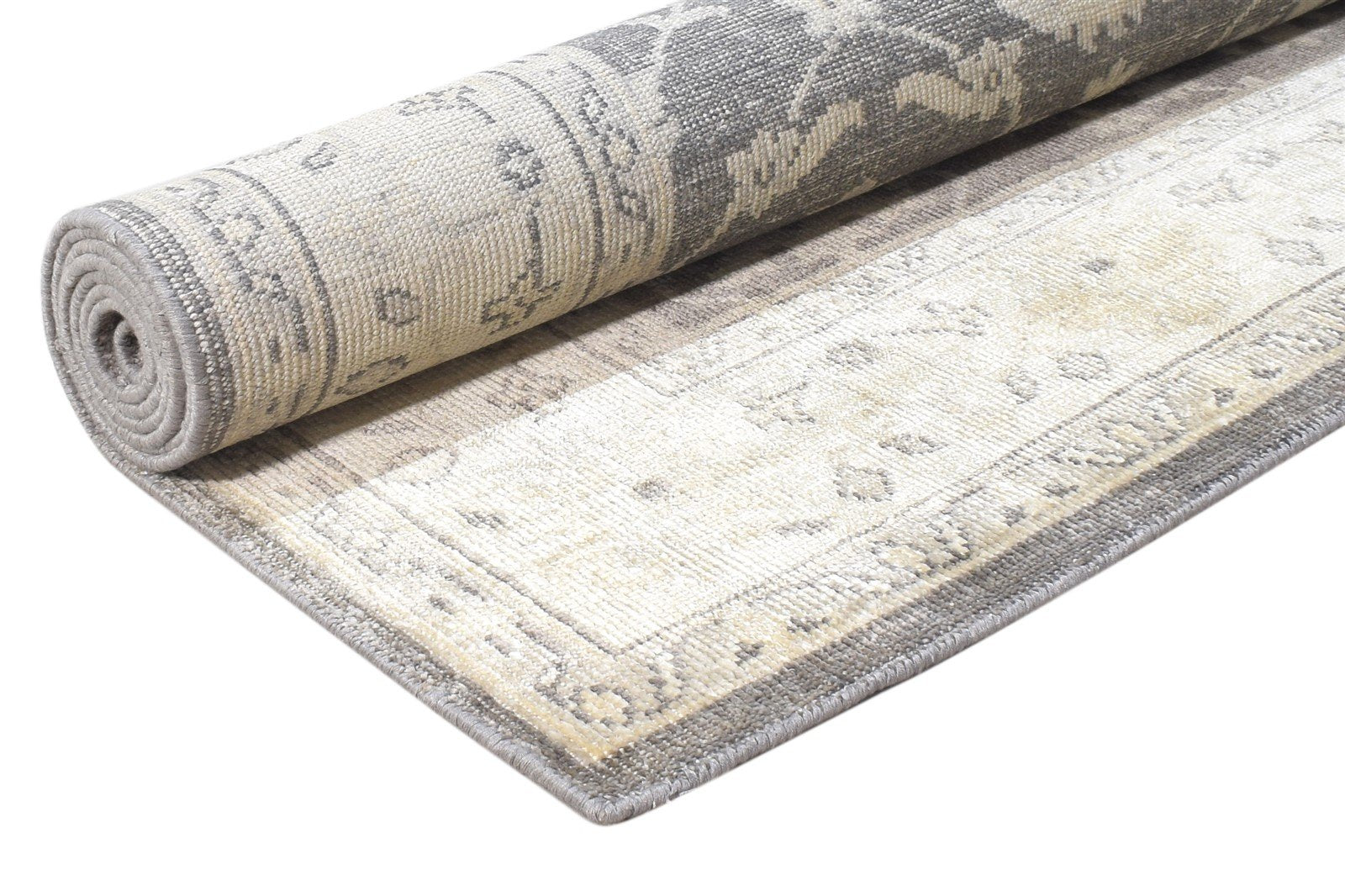 Gerry Silk Brown Rug 5' X 8' Persian Hand Knotted Oushak Oriental   7864802640021