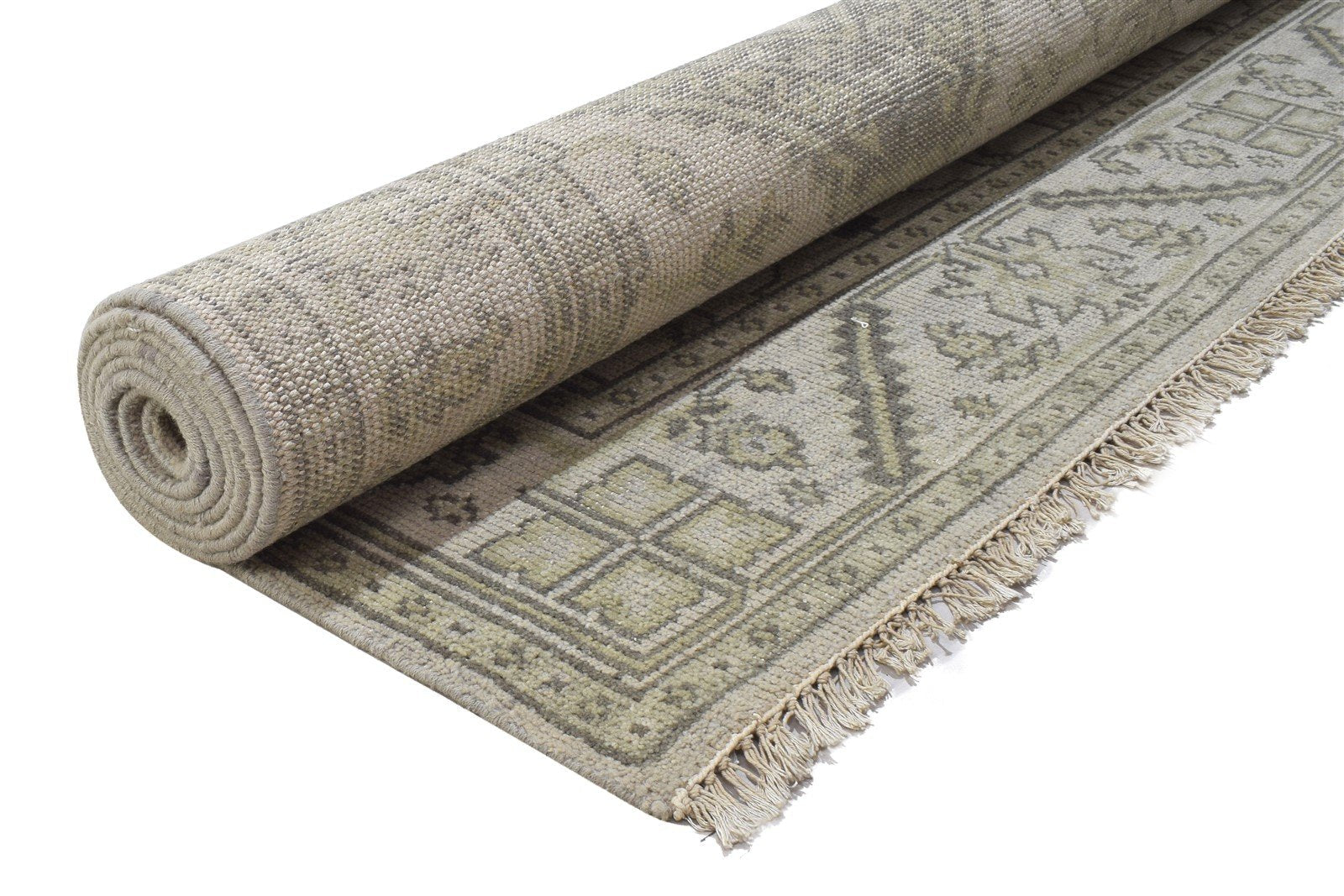 Wool Sand Rug 8' X 10' Persian Hand Knotted Kazak Oriental Large Carpet Area Rug
