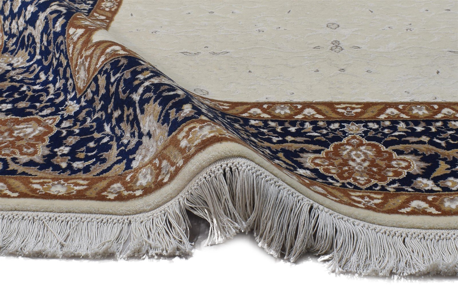 Hand Knotted Sand Wool Rug 4' X 6' Persian Oriental Oriental Room Size Carpet Area Rug