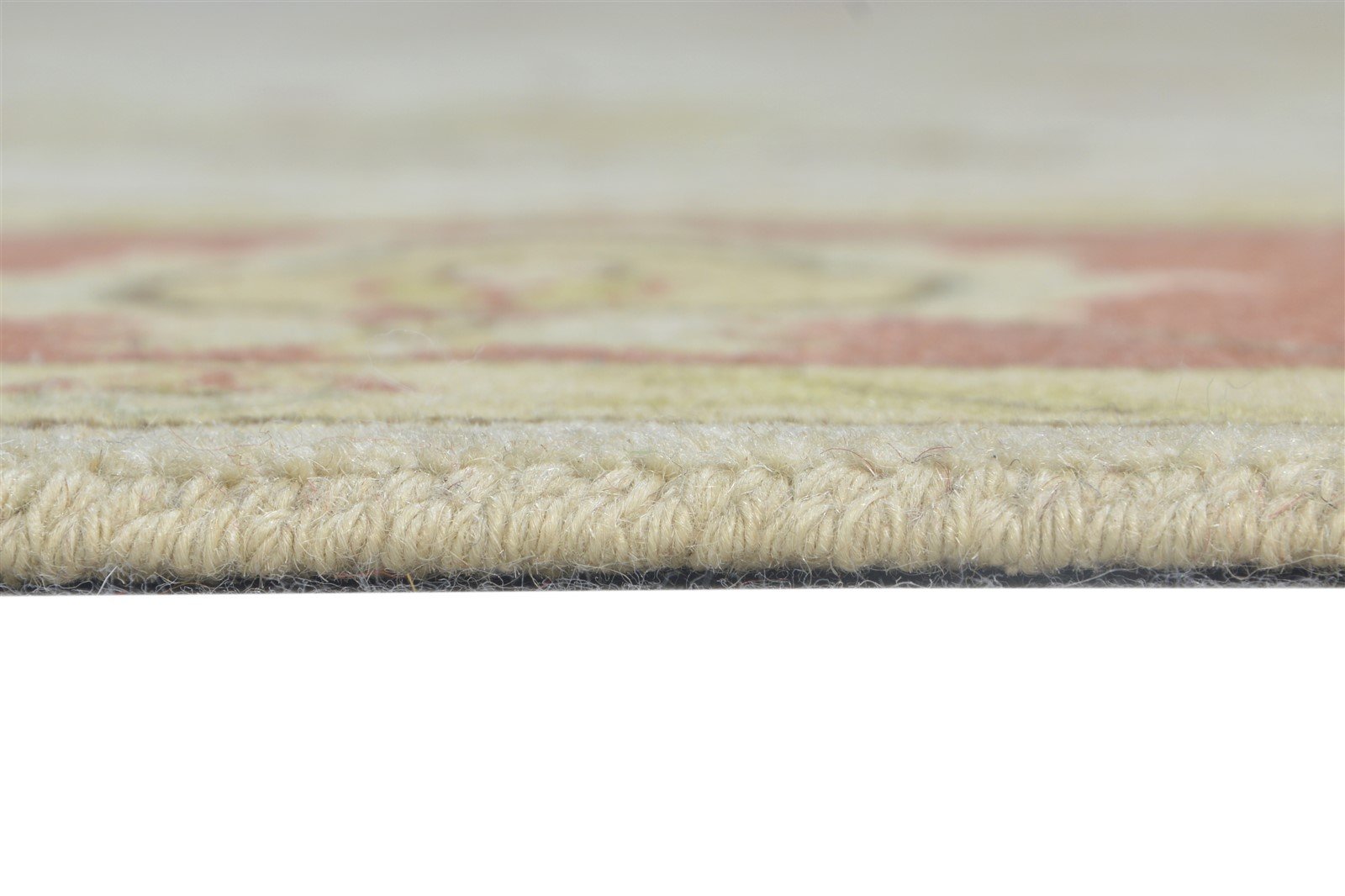 6' X 9' Rug Wool Cream Persian Hand Knotted Oushak Oriental Room Size Carpet Area Rug
