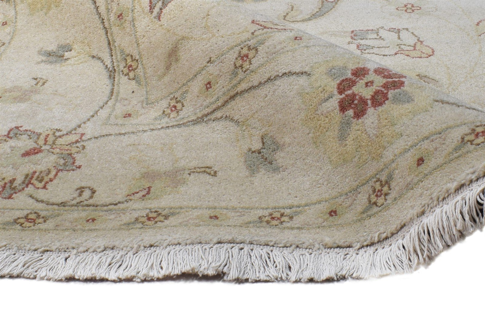 6' X 9' Rug Wool Beige Persian Hand Knotted Oushak Oriental Room Size Carpet Area Rug