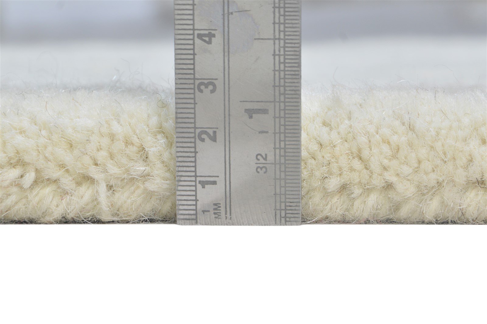 Beige Wool Rug 2' X 3' Modern Hand Tufted French Floral Small Carpet Area Rug
