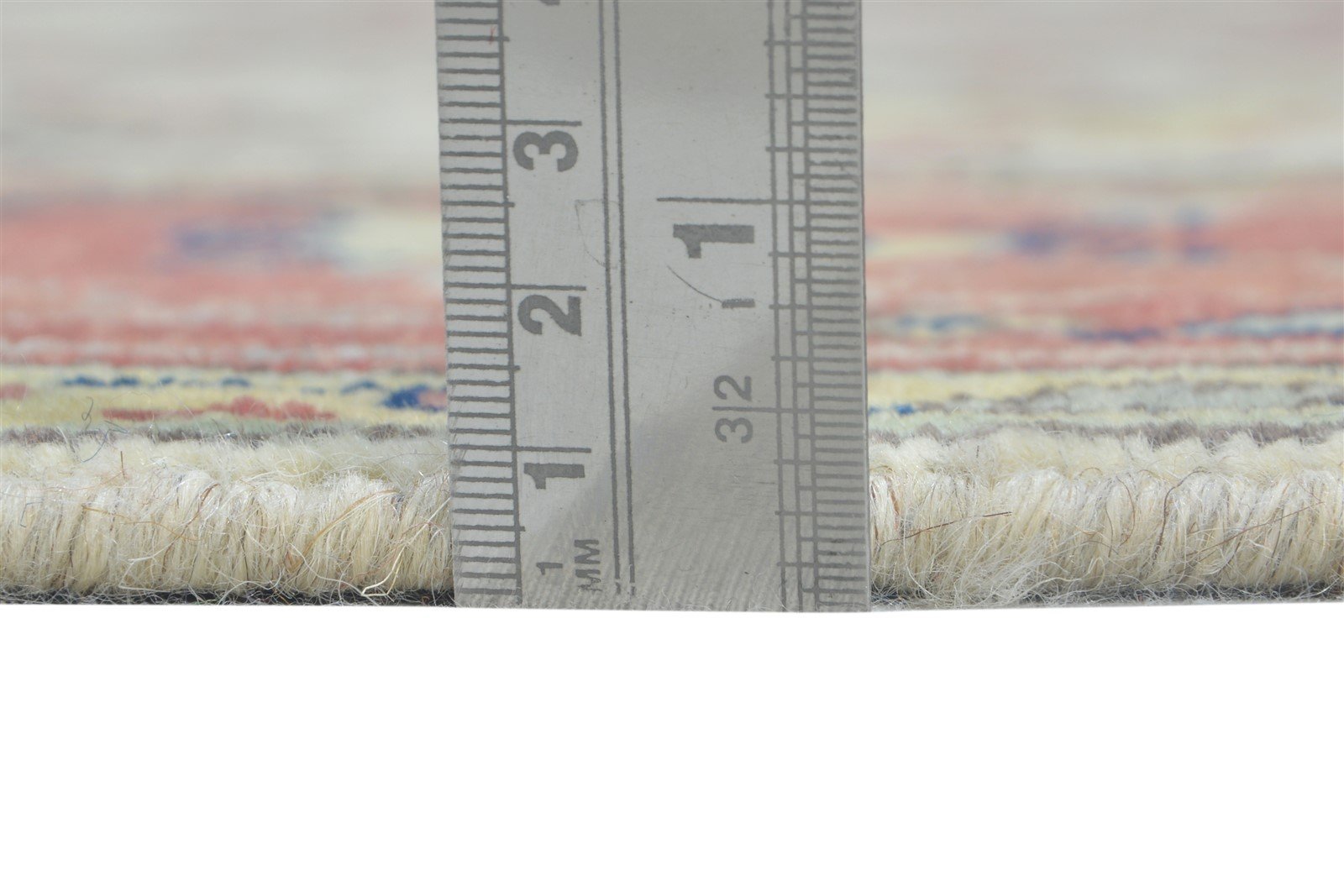 Ivory Wool Rug 6' X 9' Persian Hand Knotted Oushak Oriental Room Size Carpet Area Rug