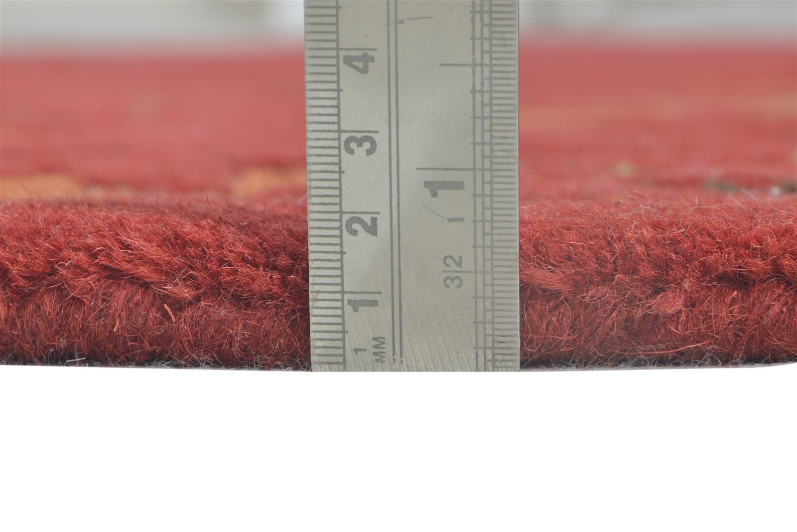 Red Wool Rug 5' X 8' Modern Hand Tufted French Floral Room Size Carpet Area Rug