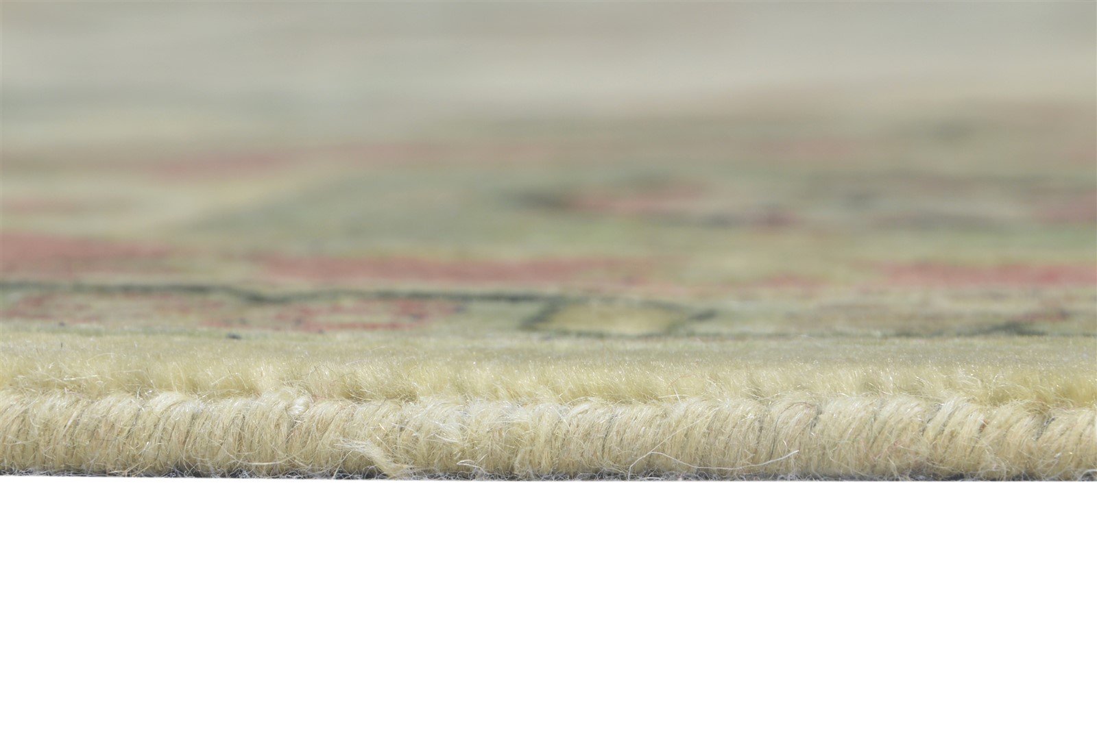 Hand Knotted Beige Wool Rug 8' X 10' Persian Serapi Oriental Large Carpet Area Rug