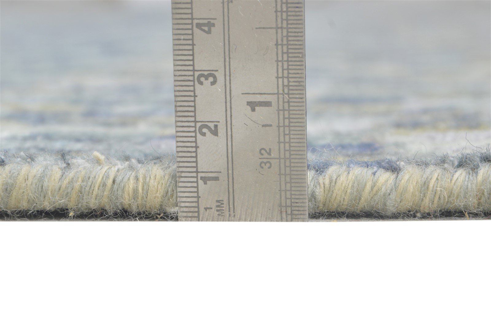 Wool Off-White Rug 8' X 10' Modern Hand Knotted American Abstract Large Carpet Area Rug