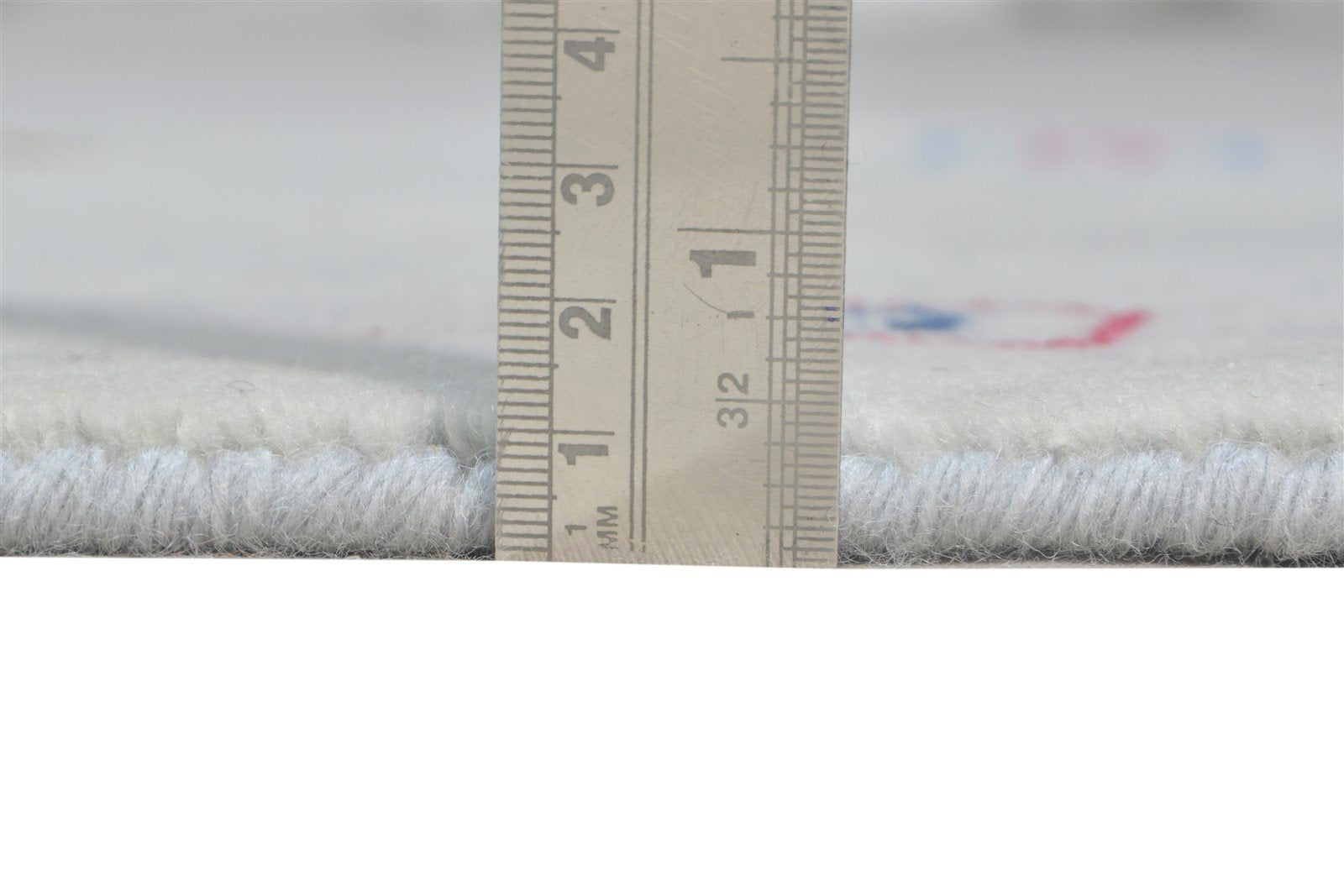 Grey Wool Rug 2' X 3' Southwestern Hand Knotted American Tribal Small Carpet Area Rug