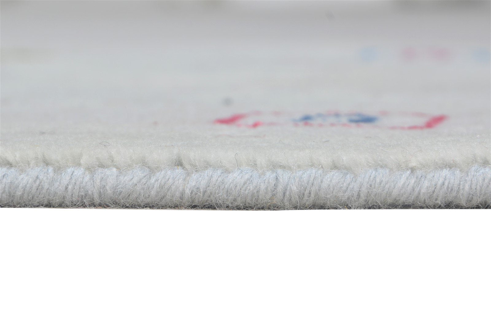 Grey Wool Rug 2' X 3' Southwestern Hand Knotted American Tribal Small Carpet Area Rug