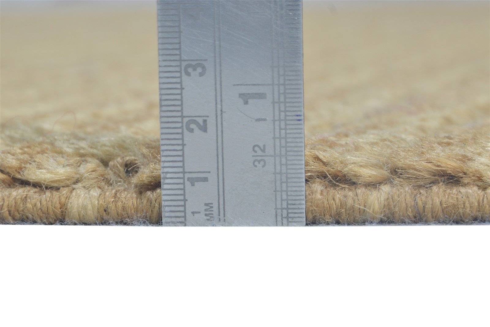 Jute Brown Rug 5' X 8' Modern Hand Woven Scandinavian Striped Room Size Carpet Area Rug