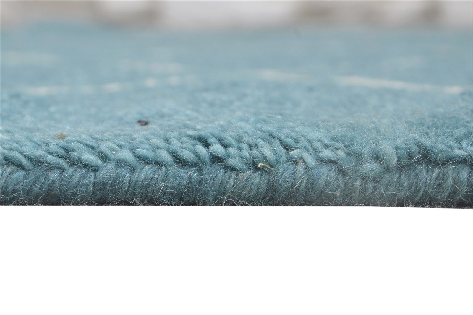 5' X 7' Rug Silk Blue Modern Hand Knotted Moroccan Abstract Room Size Carpet Area Rug
