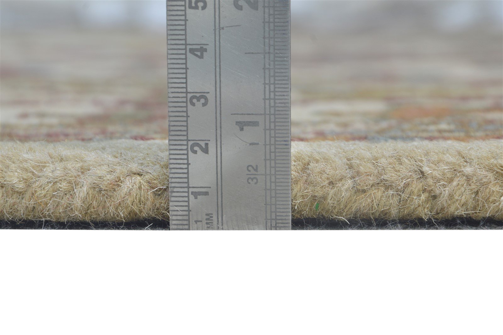 Beige Wool Rug 8' X 10' Persian Hand Tufted Oushak Oriental Large Carpet Area Rug