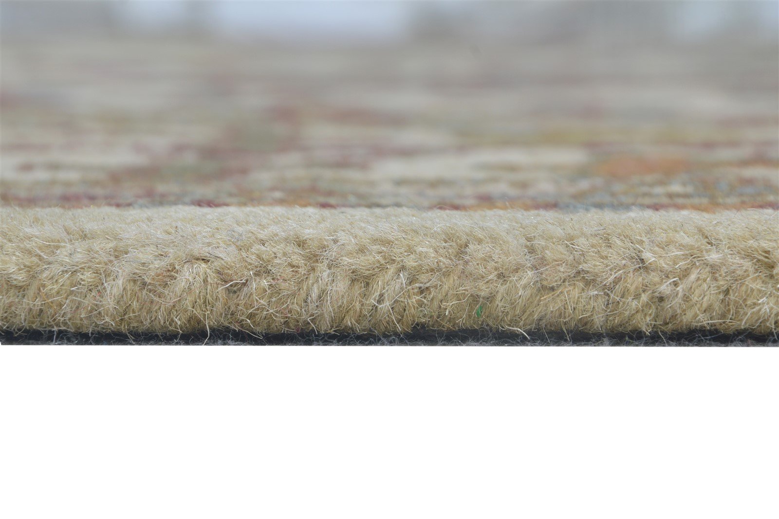 Beige Wool Rug 8' X 10' Persian Hand Tufted Oushak Oriental Large Carpet Area Rug