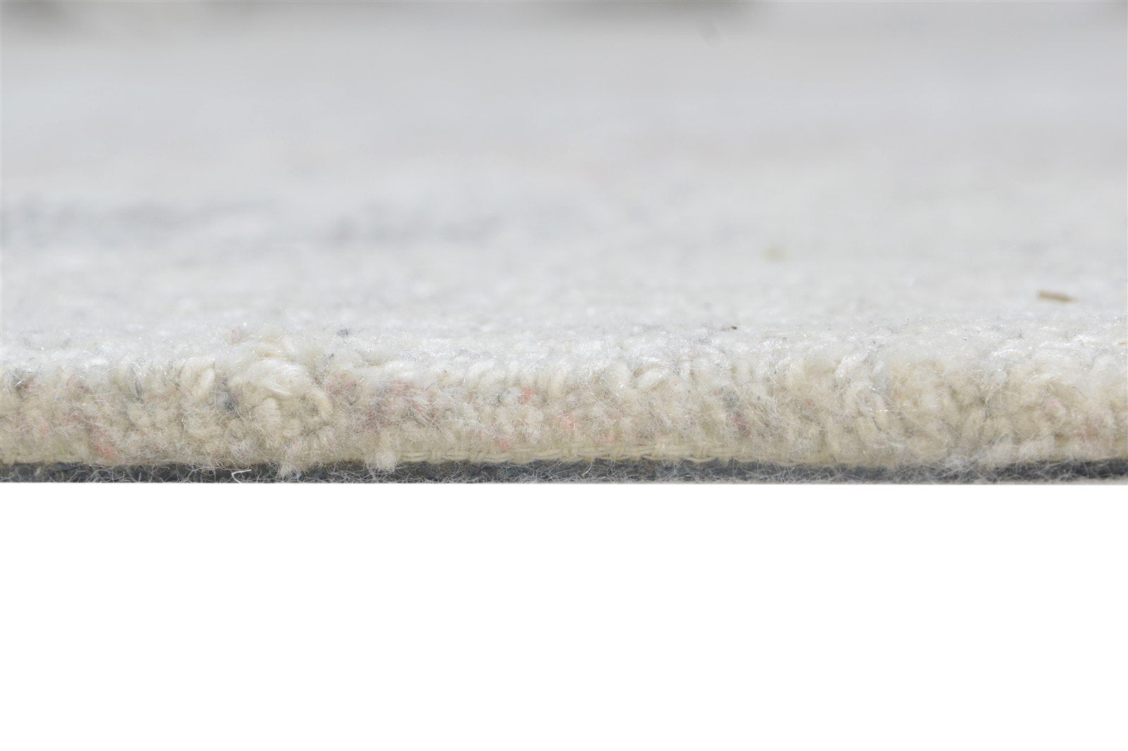 Hand Tufted Grey Pet Yarn Rug 8' X 10' Modern Scandinavian Abstract Large Carpet Area Rug