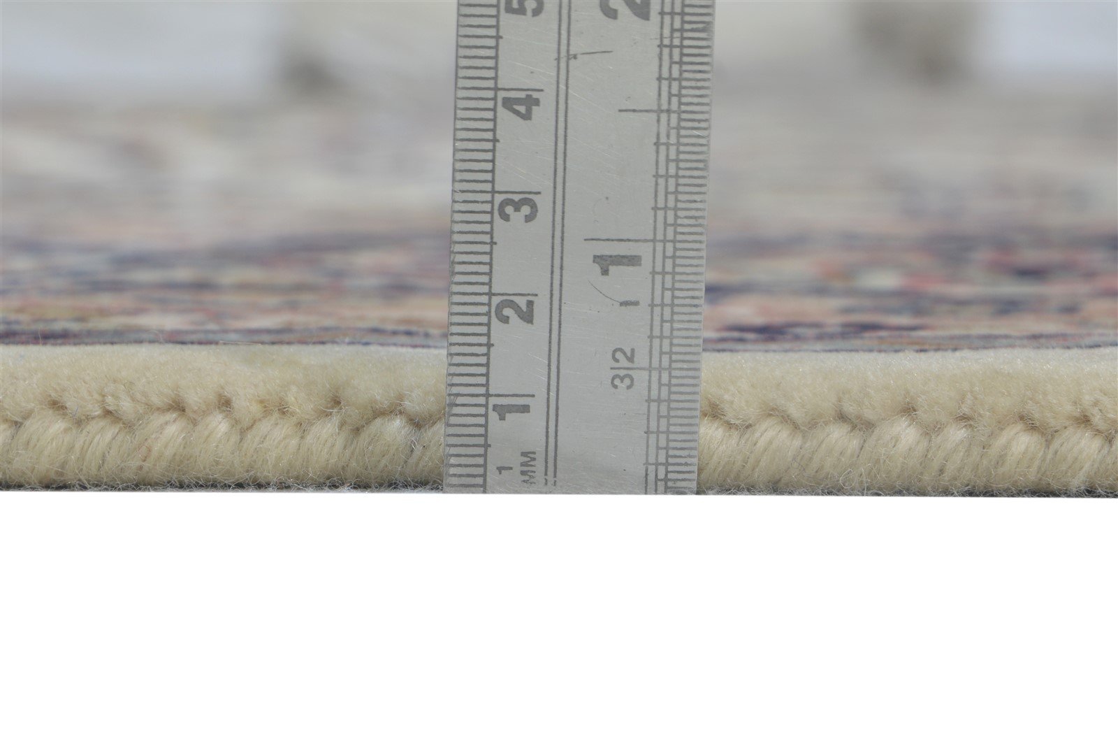 Wool Cream Rug 8' X 11' Persian Hand Knotted Kashan Oriental Large Carpet 7864637325461